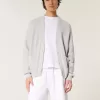 Pantaloncini in misto lino a metà coscia
