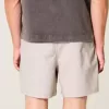 Pantaloncini in misto lino a metà coscia