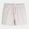 Pantaloncini in misto lino a metà coscia