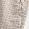 Pantaloncini in misto lino a metà coscia