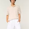 Pantaloncini in misto lino sopra il ginocchio