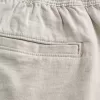 Pantaloncini in misto lino sopra il ginocchio