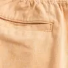 Pantaloncini in misto lino sopra il ginocchio
