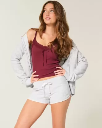 Pantaloncini in pile