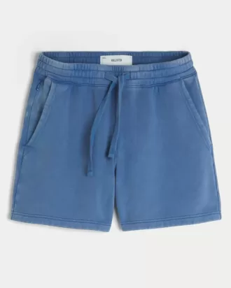 Pantaloncini in pile a metà coscia