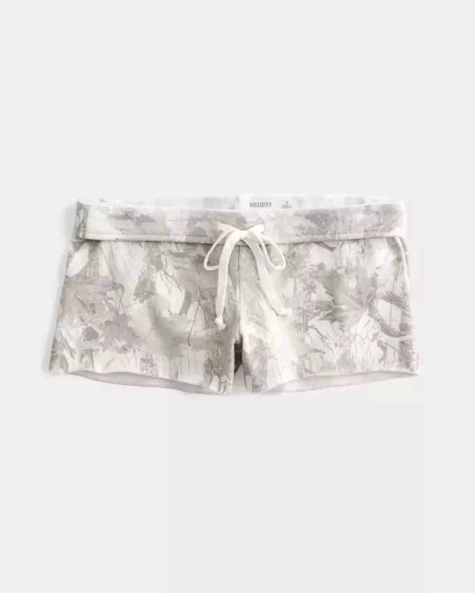 Pantaloncini in pile mimetico mini Pantaloncini in pile mimetico mini