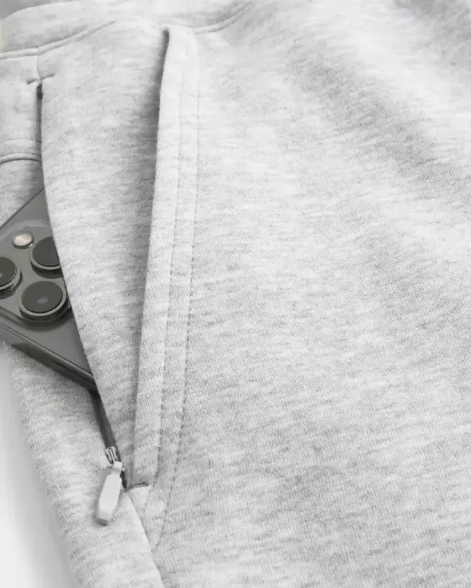 Pantaloncini in pile rinfrescanti a metà coscia
