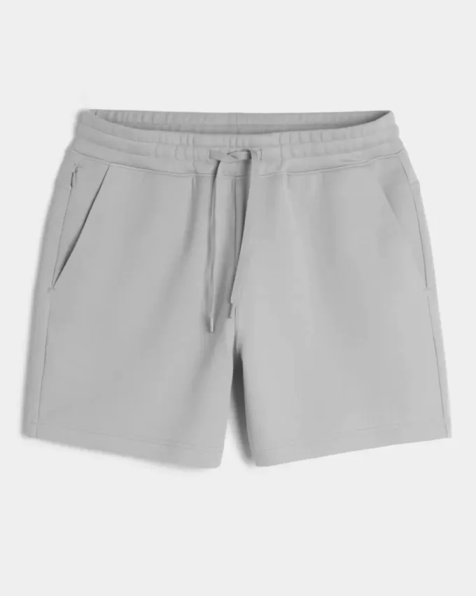 Pantaloncini in pile rinfrescanti a metà coscia