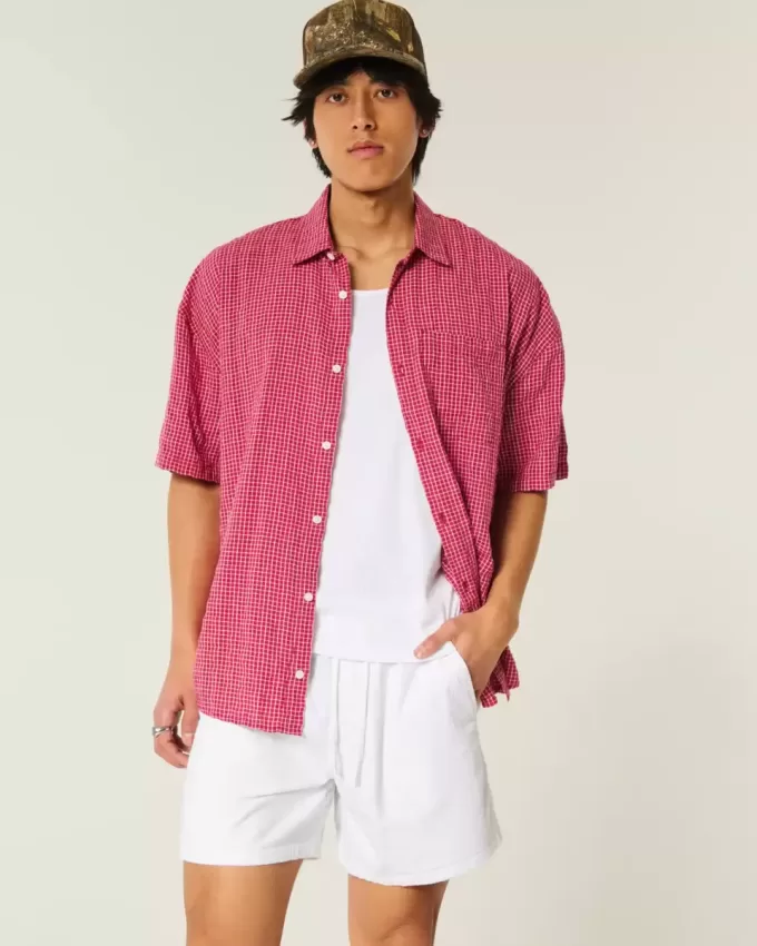 Pantaloncini in seersucker