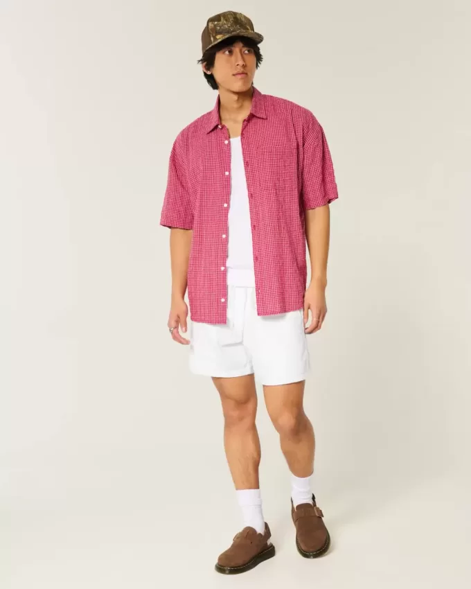 Pantaloncini in seersucker