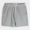 Pantaloncini in seersucker a metà coscia