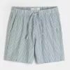 Pantaloncini in seersucker sopra il ginocchio