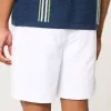 Pantaloncini in seersucker sopra il ginocchio