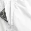 Pantaloncini in twill a metà coscia