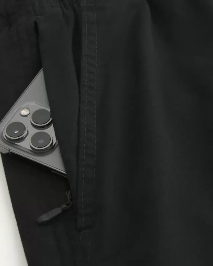 Pantaloncini in twill a metà coscia