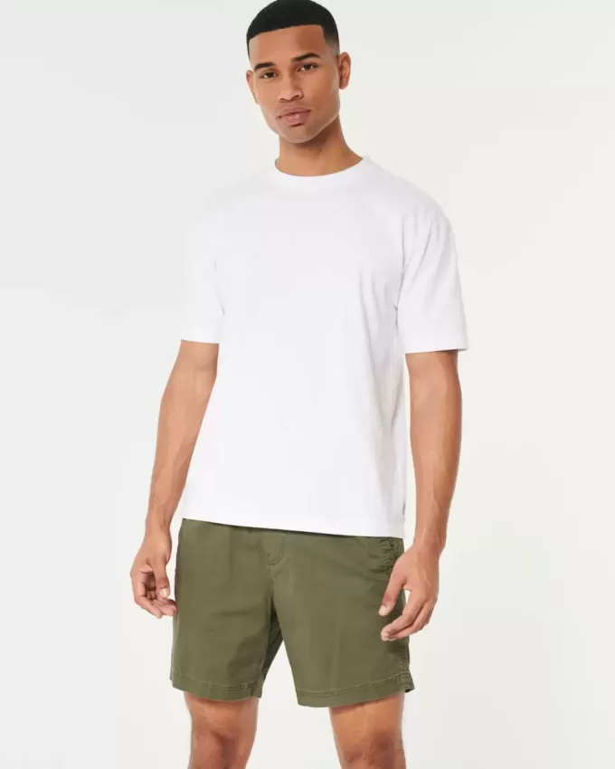 Pantaloncini in twill da 7″