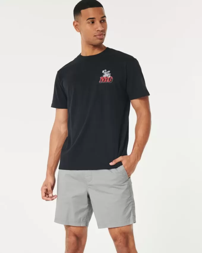 Pantaloncini in twill da 7″