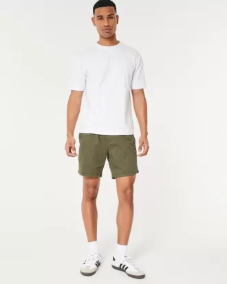 Pantaloncini in twill da 7″