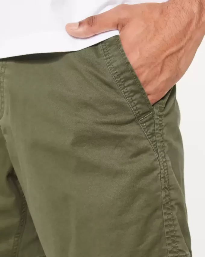 Pantaloncini in twill da 7″