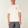 Pantaloncini in twill sopra il ginocchio