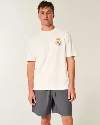 Pantaloncini in twill sopra il ginocchio