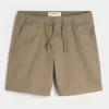 Pantaloncini in twill sopra il ginocchio