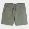 Pantaloncini in twill sopra il ginocchio