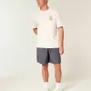 Pantaloncini in twill sopra il ginocchio