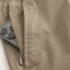 Pantaloncini in twill sopra il ginocchio