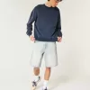 Pantaloncini larghi in denim