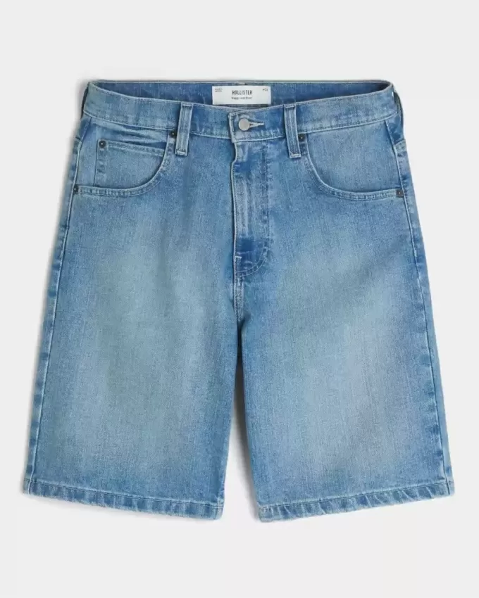 Pantaloncini larghi in denim