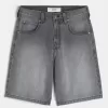 Pantaloncini larghi in denim