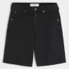 Pantaloncini larghi in denim