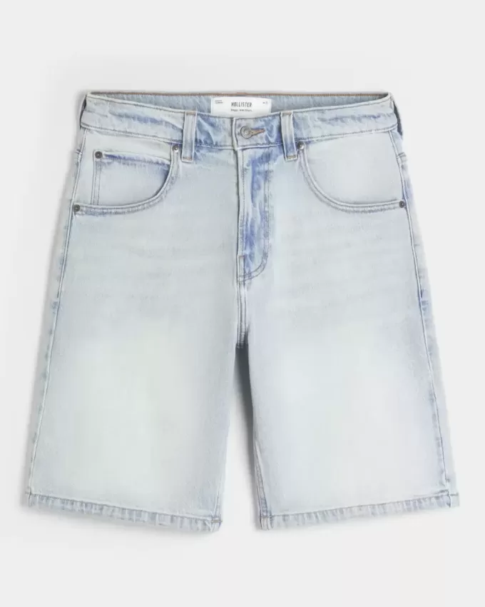 Pantaloncini larghi in denim