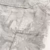Pantaloncini larghi in denim mimetici