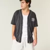 Pantaloncini larghi in pile a metà coscia
