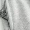 Pantaloncini larghi in pile a metà coscia