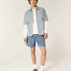 Pantaloncini larghi in pile a metà coscia