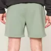 Pantaloncini larghi in pile a metà coscia