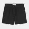 Pantaloncini larghi in pile a metà coscia