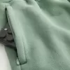 Pantaloncini larghi in pile a metà coscia