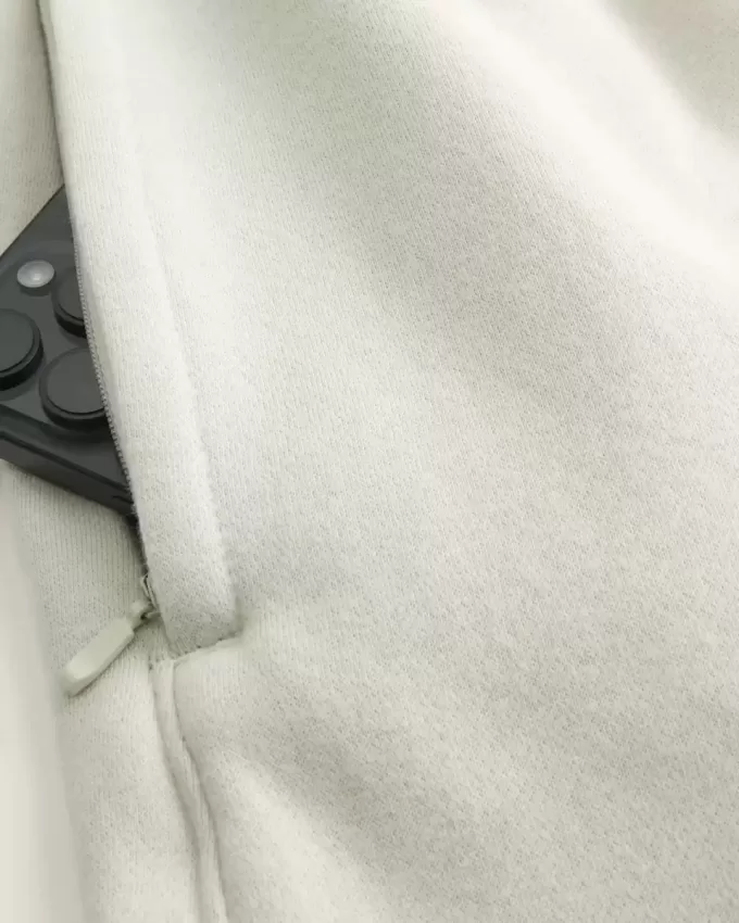 Pantaloncini larghi in pile con grafica Calif sopra il ginocchio