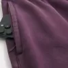 Pantaloncini larghi in pile sopra il ginocchio