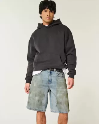 Pantaloncini larghi ingrassati