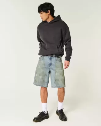 Pantaloncini larghi ingrassati