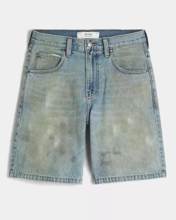 Pantaloncini larghi ingrassati
