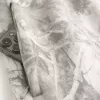 Pantaloncini mimetici larghi in pile a metà coscia