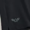 Pantaloncini sportivi con logo a metà coscia