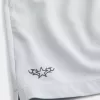 Pantaloncini sportivi con logo a metà coscia