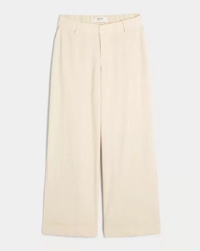 Pantaloni a gamba larga a vita bassa Pantaloni a gamba larga a vita bassa